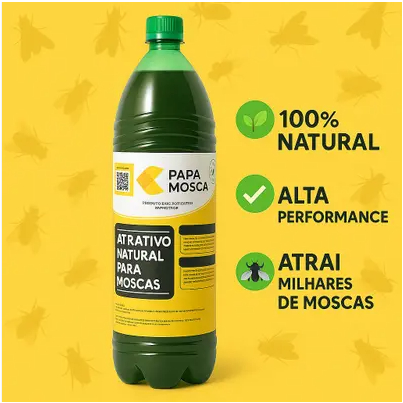 Armadilha Mosca Papa Mosca Atrativo Orgânico Ecológico