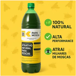 Armadilha Mosca Papa Mosca Atrativo Orgânico Ecológico