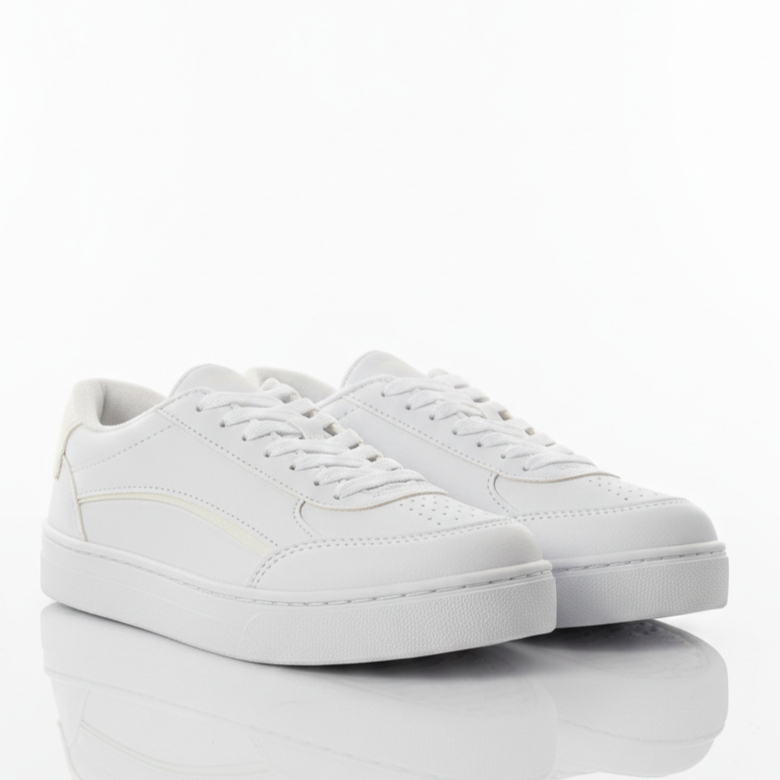 Tênis Feminino Esportivo Academia Caminhada Corrida Tênis Feminino Casual Branco