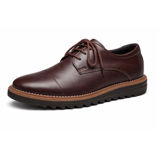 sapato masculino francês em couro elegância preto e marrno