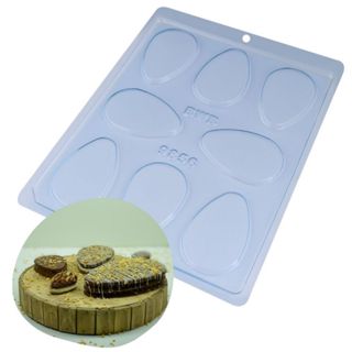 Forma Simples Ovo Tablete Código: 9856 8 Cavidades BWB Páscoa em Oferta na Shopee