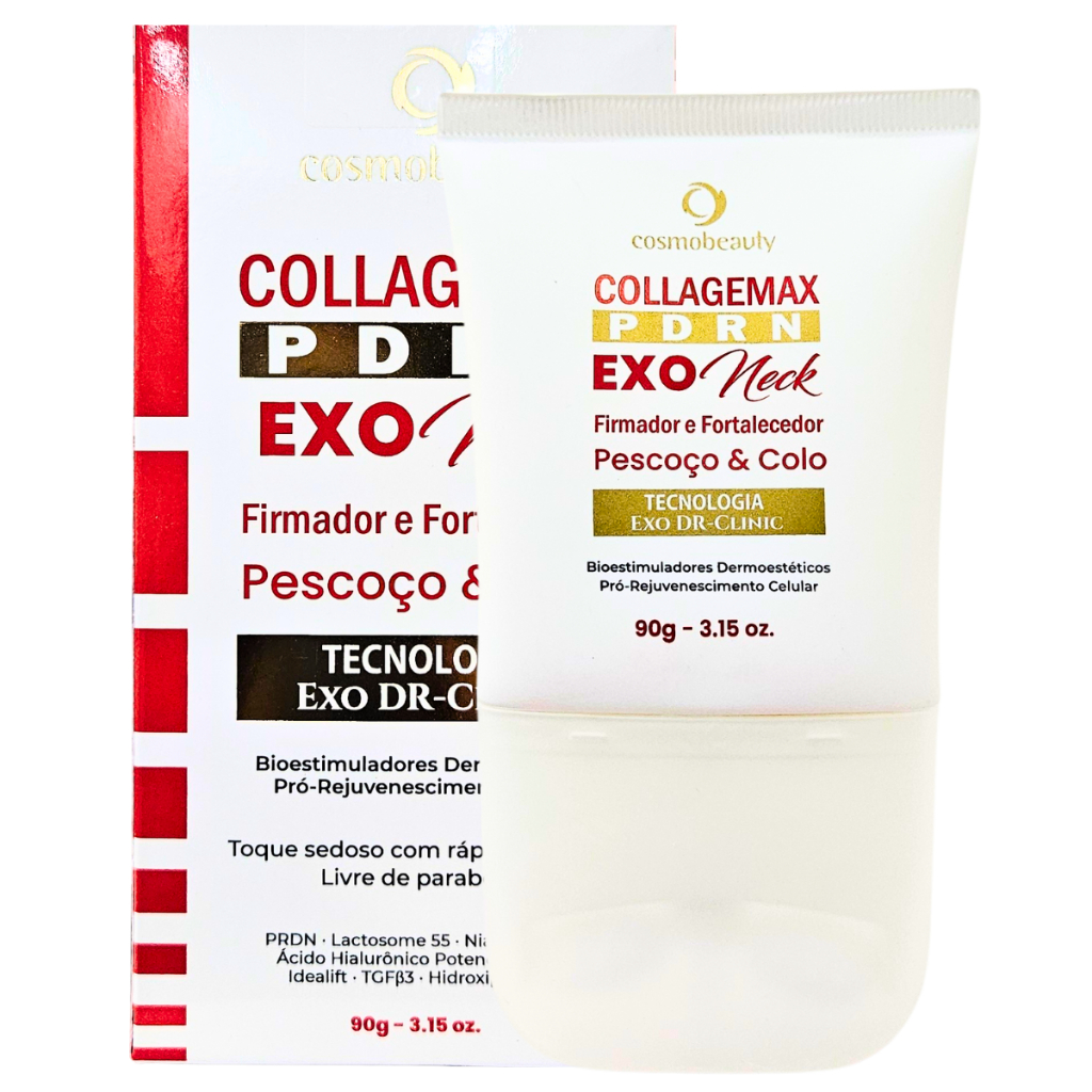 Exo Neck Cosmobeauty Creme com Massageador Manual Para Área do Pescoço