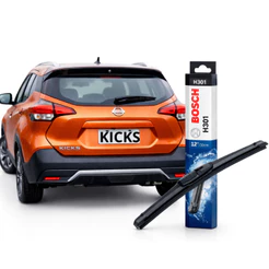 Palheta Traseira Original Bosch Kicks 16 17 18 19 20 21 22 Preto