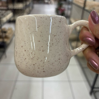 Caneca Bojuda Pequena Chá Café Pintada Á Mão De Cerâmica 250ml em Oferta na Shopee