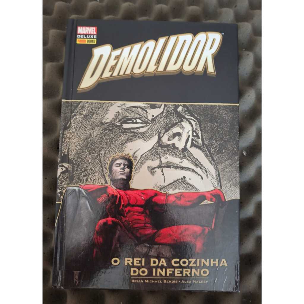 DEMOLIDOR: O REI DA COZINHA DO INFERNO - MARVEL DELUXE - EXCELENTE ESTADO DE CONSERVAÇÃO