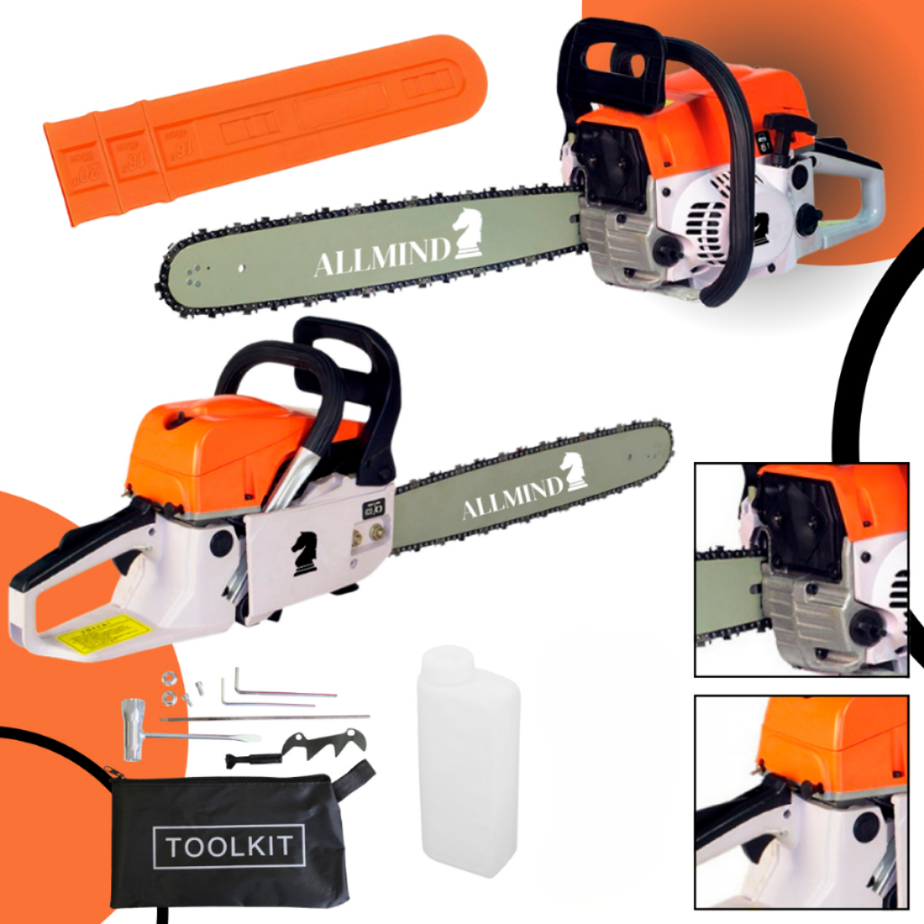 MOTOSERRA PROFISSIONAL A GASOLINA 78CC 3,5HP SABRE 20" (55CM) CORTE POTENTE em Oferta na Shopee