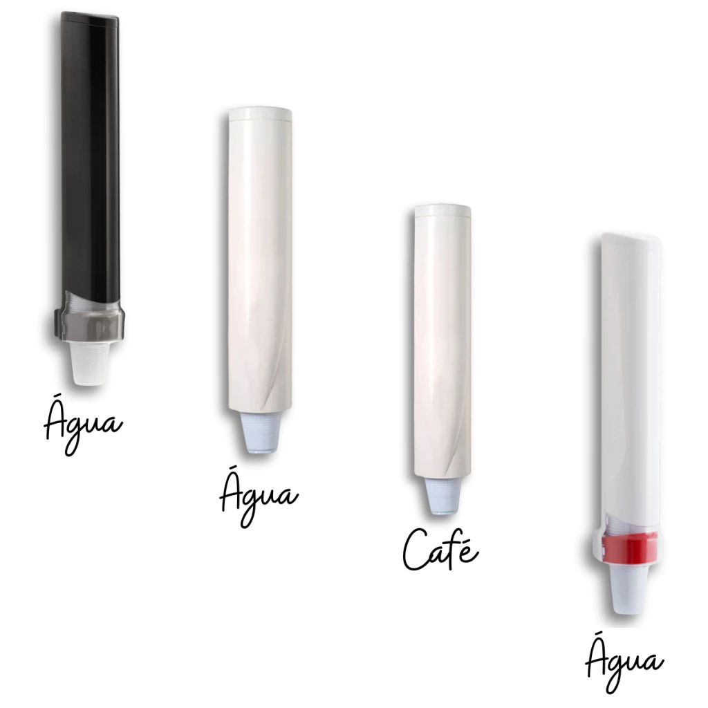 Suporte Porta Copo Descartável Água e Café De Parede Dispenser Premisse