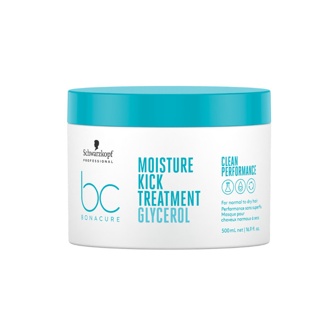 Bonacure Clean Perf. Máscara Tratamento Moisture Kick 500ml em Oferta na Shopee