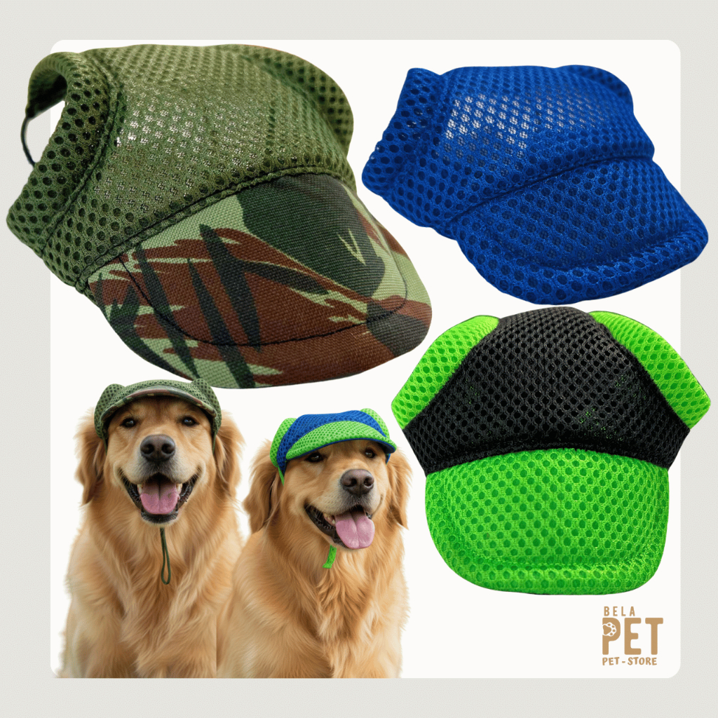 Boné Para Cachorro e Gato - Várias cores e modelos