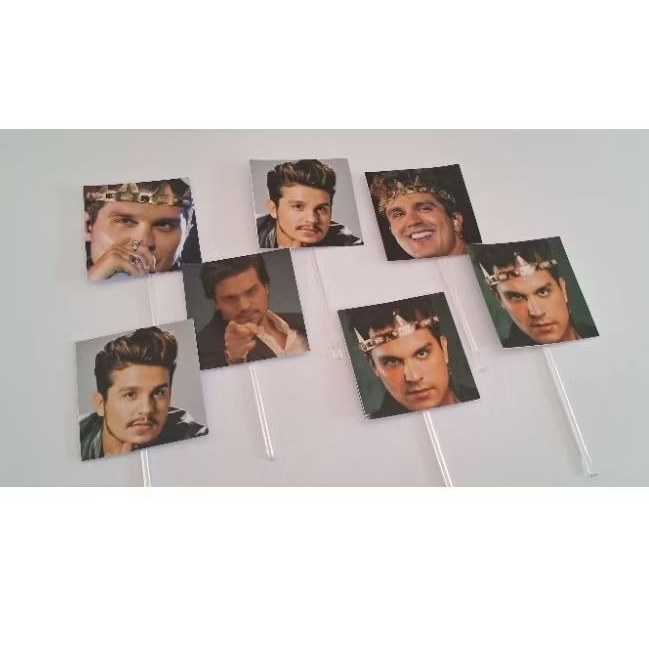40 Topers para docinhos Luan Santana enfeite para doces cantor Luan Santana decoração aniversário festa enfeite docinhos