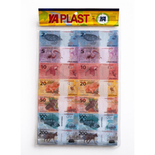 Cartela Dinheirinho de Brincar 56 Notas 🧾 | Jogo, Festa, Lembrancinha, Educativo em Oferta na Shopee