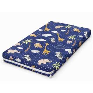 CAPA DE COLCHAO MINI CAMA INFANTIL COM ZIPER VARIAS CORES em Oferta na Shopee