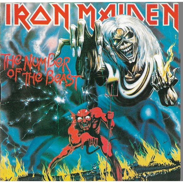 1234 - Cd - Iron Maiden – The Number Of The Beast - 1994