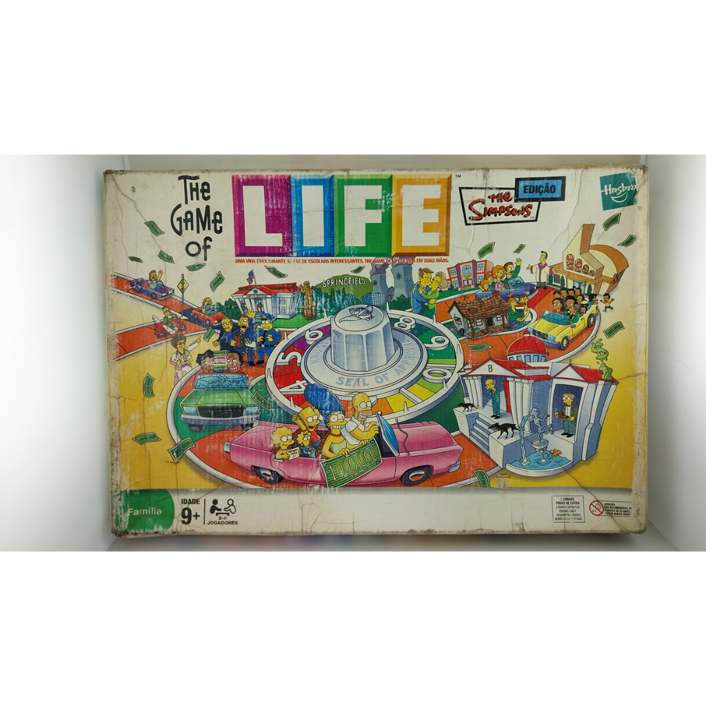 Jogo Tabuleiro Game Of Life The Simpsons Original Hasbro