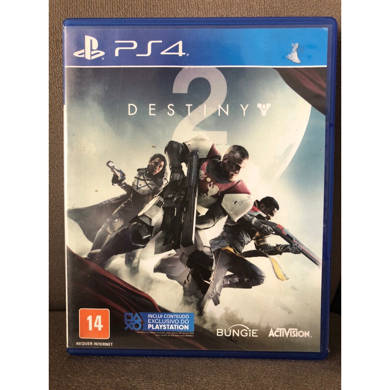 DESTINY 2 PS4 MÍDIA FÍSICA PORTUGUÊS - USADO