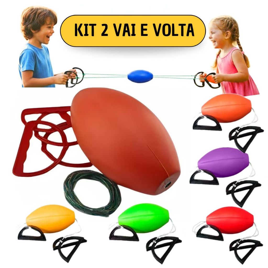 Kit 1/2/3/5 Unidades Vai E Volta Brinquedo Infantil Vai E Vem Festa Junina em Oferta na Shopee