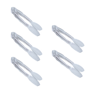 Kit 5 Pegadores de Doces Transparentes Resistentes 13cm - Acompanhamentos / Sorveteria / Açaíteria / Uso Geral em Oferta na Shopee