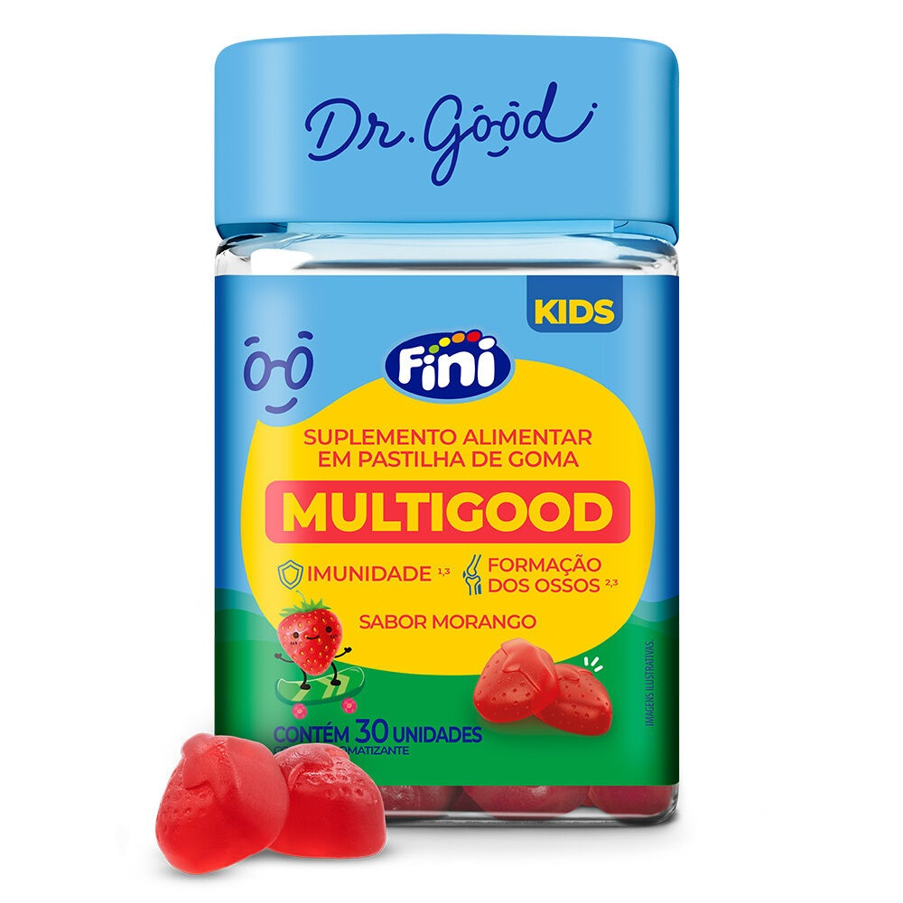 Polivitamínico Dr. Good Multigood Kids  Infantil 30 unidades