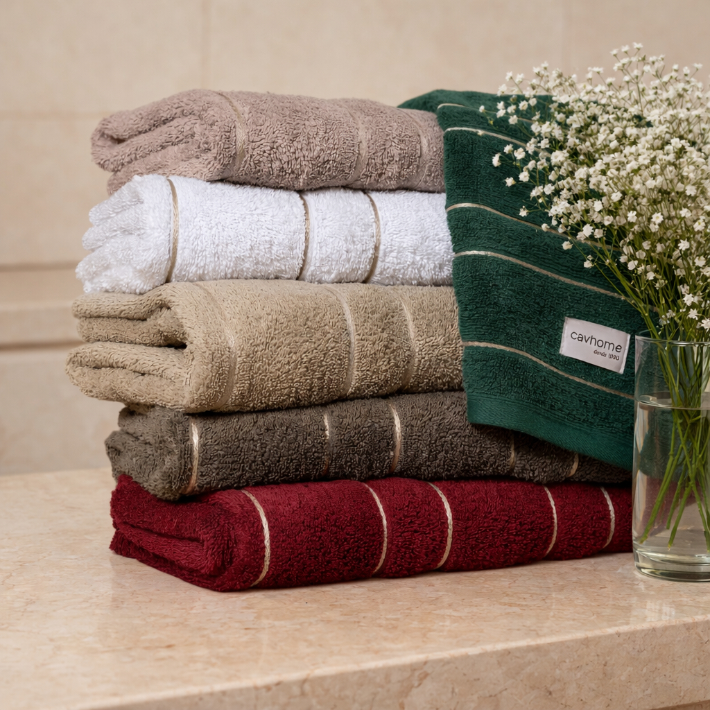 Toalhas de Lavabo Mãos 500gr 100% Algodão 30x50cm Flow Cavhome Cores Selecionadas - kit 3 Unid em Oferta na Shopee