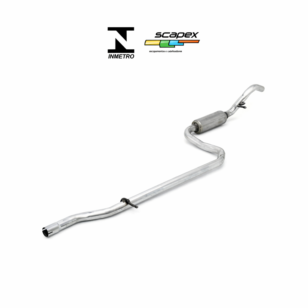 Escapamento Silencioso Intermediario Ford KA 1.0 1.6 1999-2002 2002-2007 Original Scapex