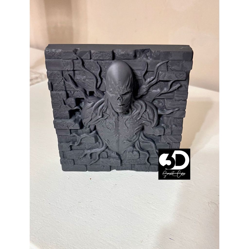 Quadro 3D Vecna – Decoração Geek Stranger Things – Impresso em PLA