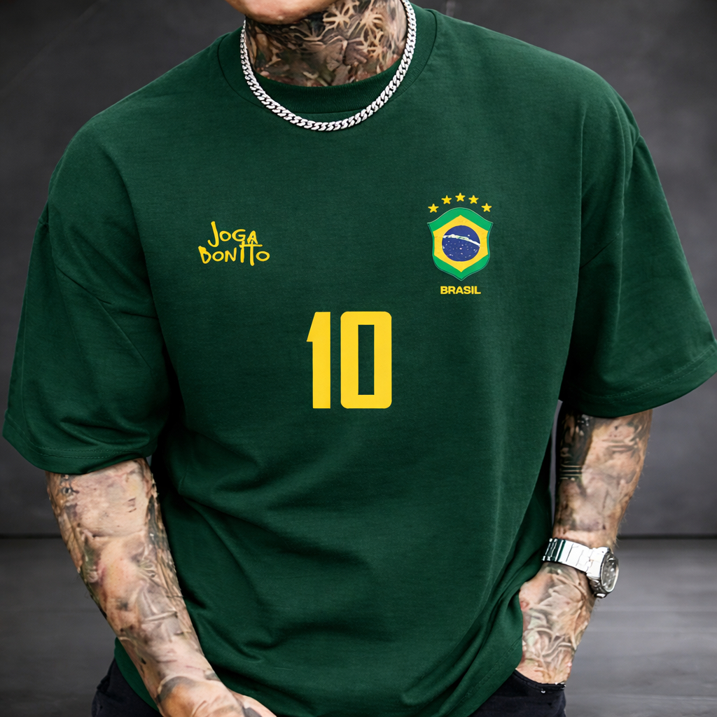 Camiseta Camisa Masculina Brasil Copa 2026 Blusa Estilosa Lançamento Oferta
