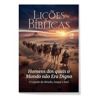 Revista Lições Bíblicas Adulto Aluno - 2° Trimestre 2026 em Oferta na Shopee