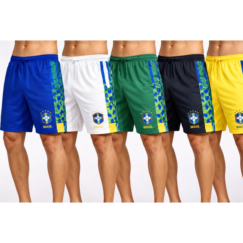 Bermuda da Seleção Brasileira Masculina Futebol