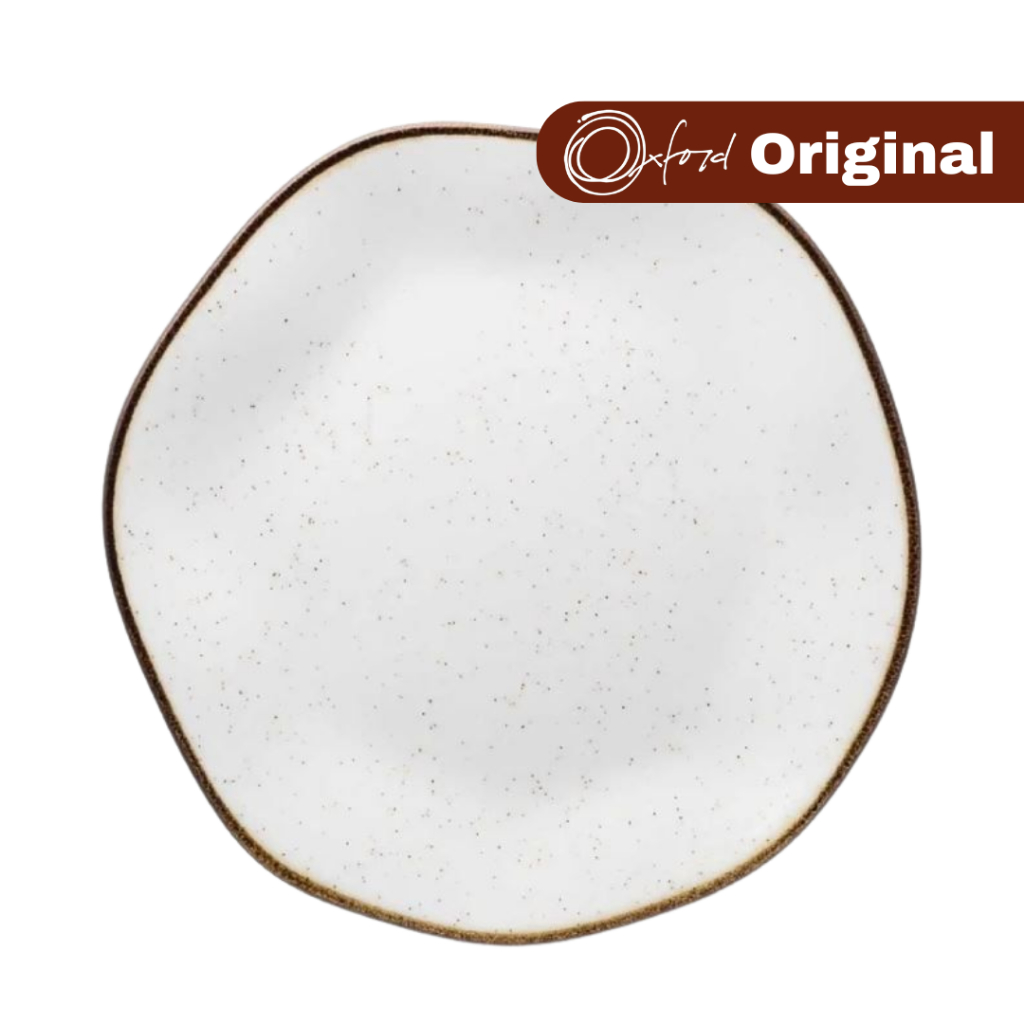 Prato Raso Em Porcelana 27,5Cm Ryo Maresia - Oxford Original