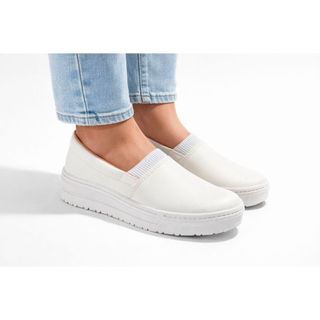 Slip on Feminino Sapatilha Casual Tênis Confortável Sapatênis Leve Envio Imediato