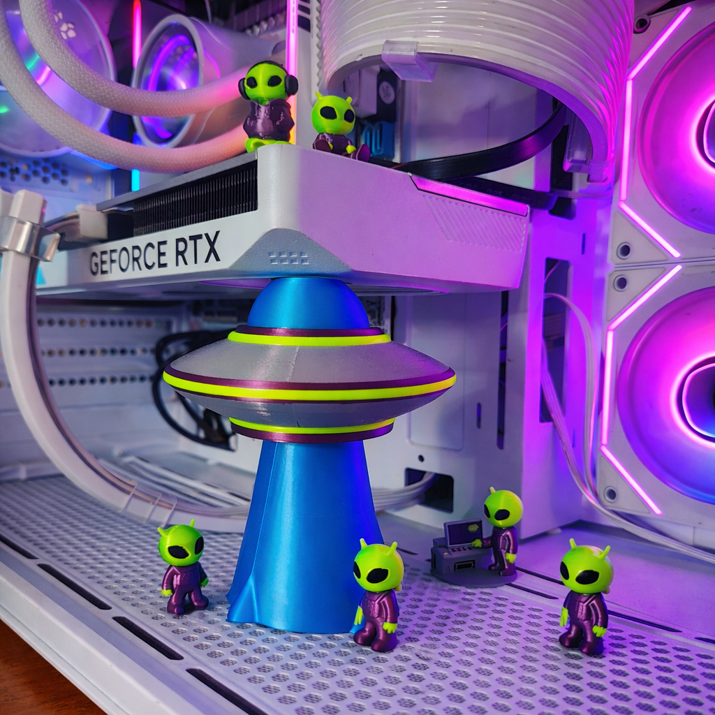 SUPORTE PARA PLACA DE VIDEO GPU INVASÃO ALIENIGENA