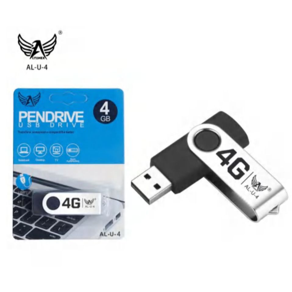 PENDRIVE KIT COM 6 UNIDADES USB 4GB/8GB/32GB/128GB