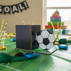 Cachepo Futebol Bola Gol Decoração Festa Lembrancinha
