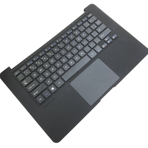 Carcaça Base + Teclado Positivo Motion Q232A - Preto Original
