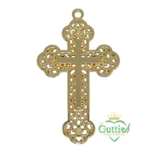 5 Crucifixo Cruz Desenho Vitral em Oferta na Shopee