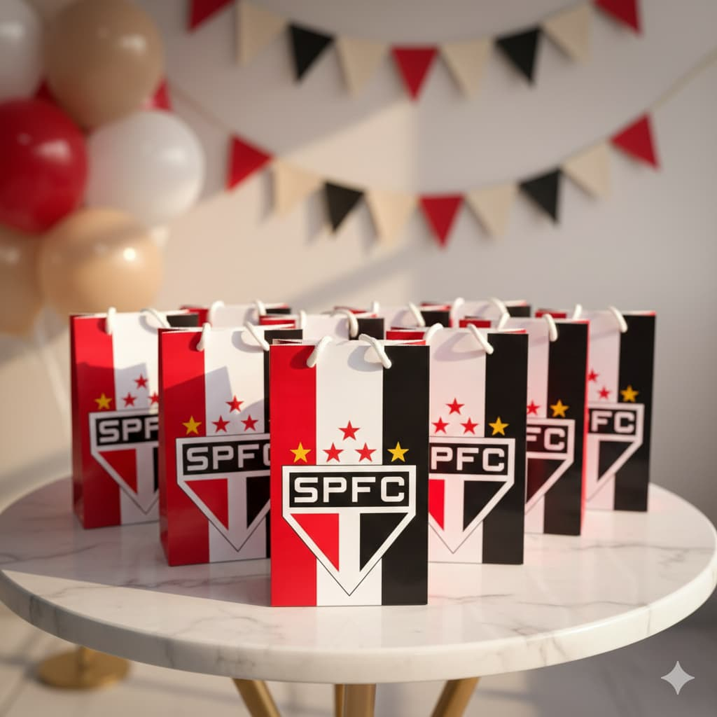 Sacolinha Surpresa Personalizada P- Lembrancinha Festa Infantil- Envio Rápido São Paulo