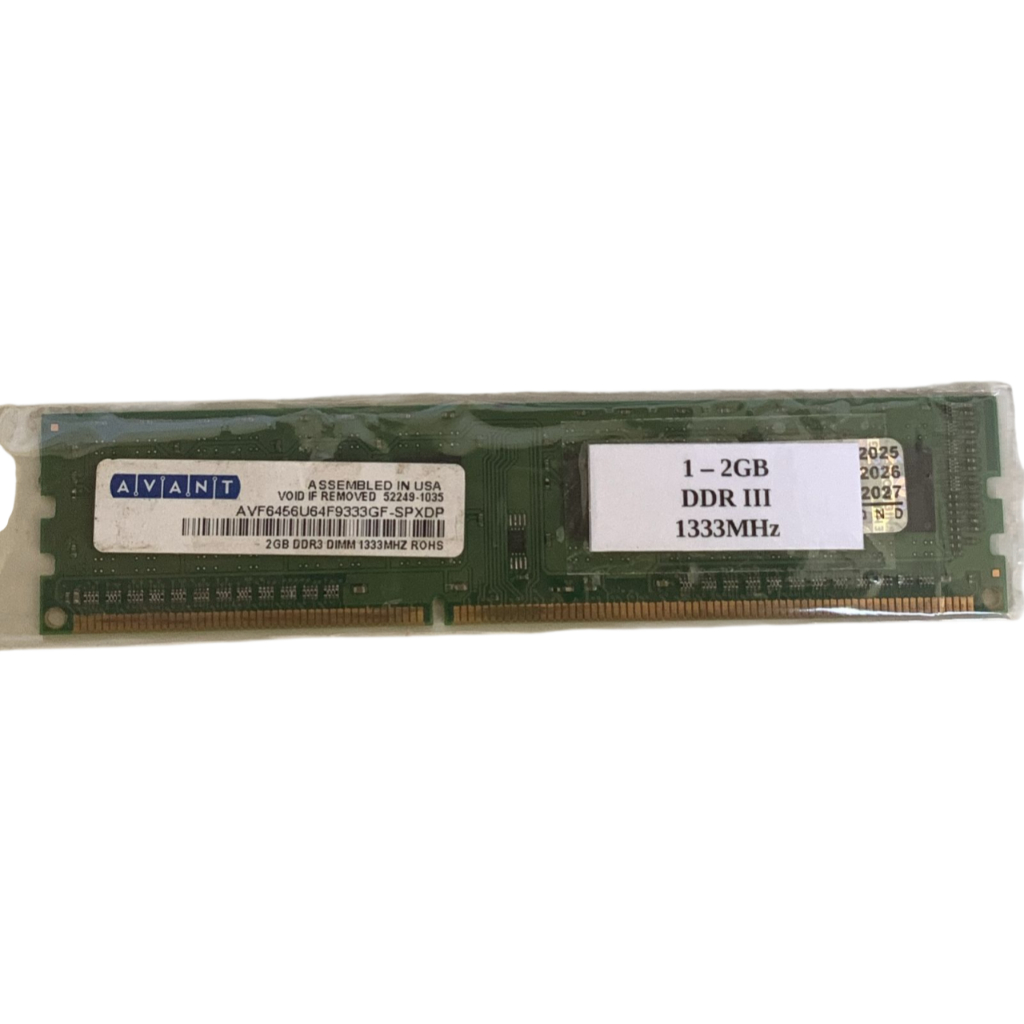 Memória Avant Ddr3 2gb 1333mhz