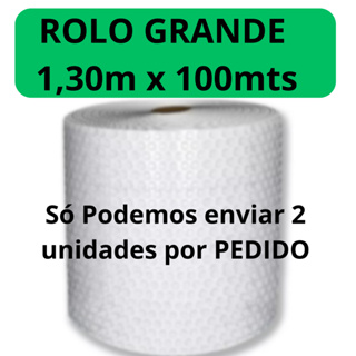 Proteção Com Bolhas De Plástico 1,20 X 100mts Alta Qualidade em Oferta na Shopee