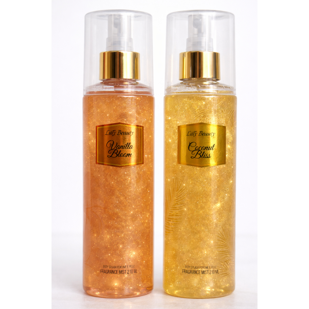 Kit 2 Body Splash Vanilla + Coconunt 210ml blogueirinha otima qualidade