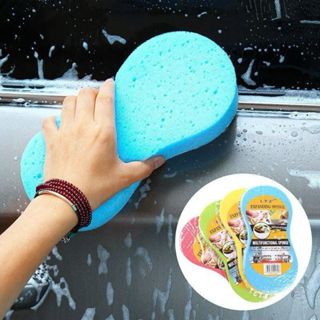 Esponja Multifuncional de Alta Densidade – Lavagem de Carro, Moto e Rodas | Super Absorvente em Oferta na Shopee