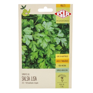 Semente Salsa Lisa Stella ISLA Multi – Cheiro Verde Fresco em Oferta na Shopee