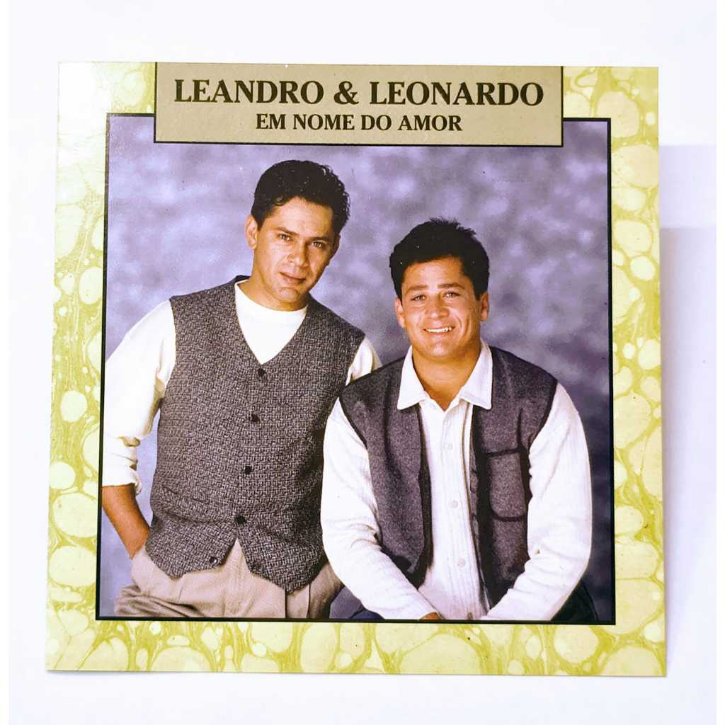 Cd Leandro & Leonardo Em Nome Do Amor
