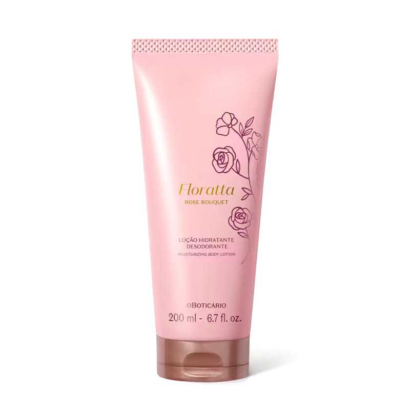 FLORATTA ROSE BOUQUET LOÇÃO HIDRATANTE DESODORANTE