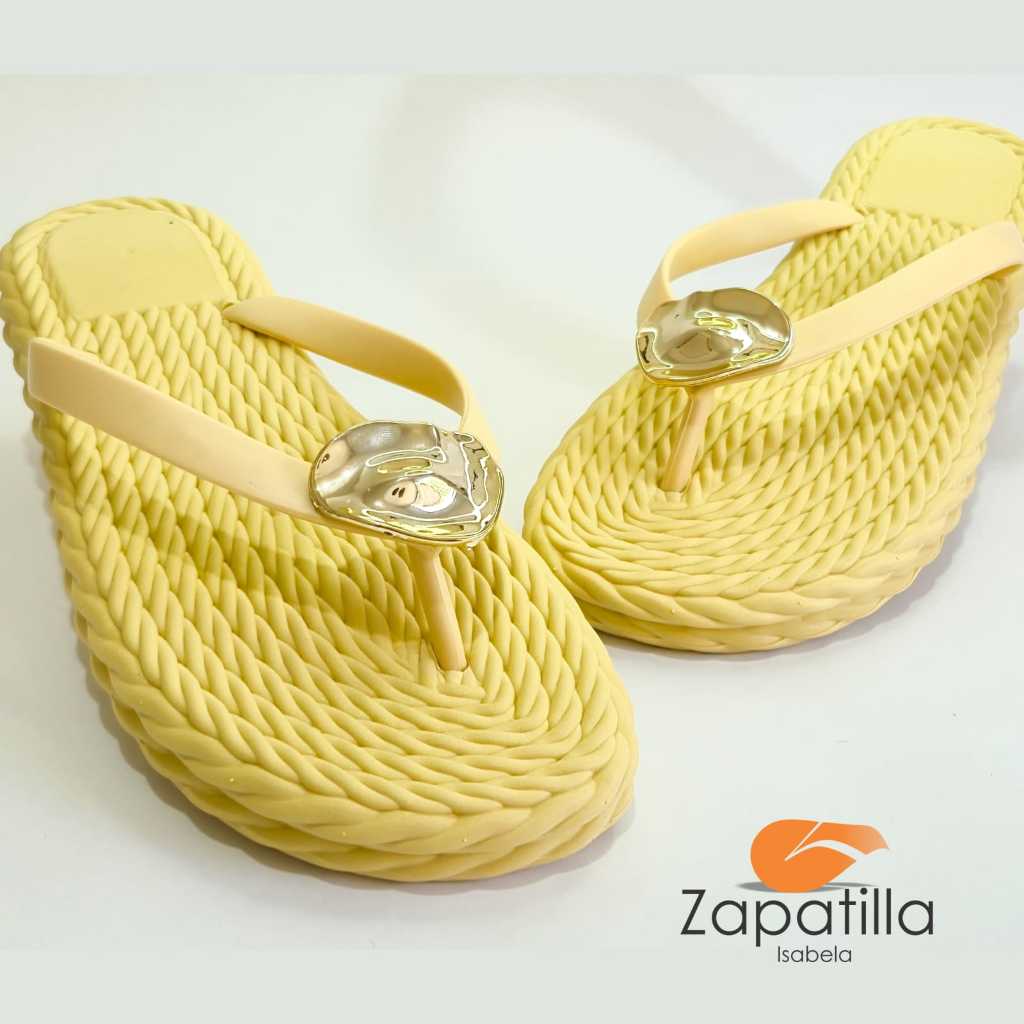 Chinelo Feminino Trançado tipo corda Leve macio e Lindo