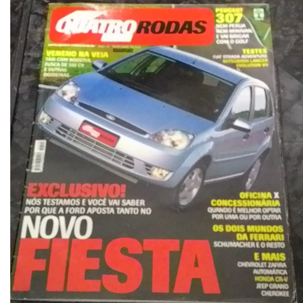 Revista Quatro Rodas Mai-2002 Nº 502 - Lancer EVO Mazda RX-8 Karmann Guia Peugeot 307 Strada