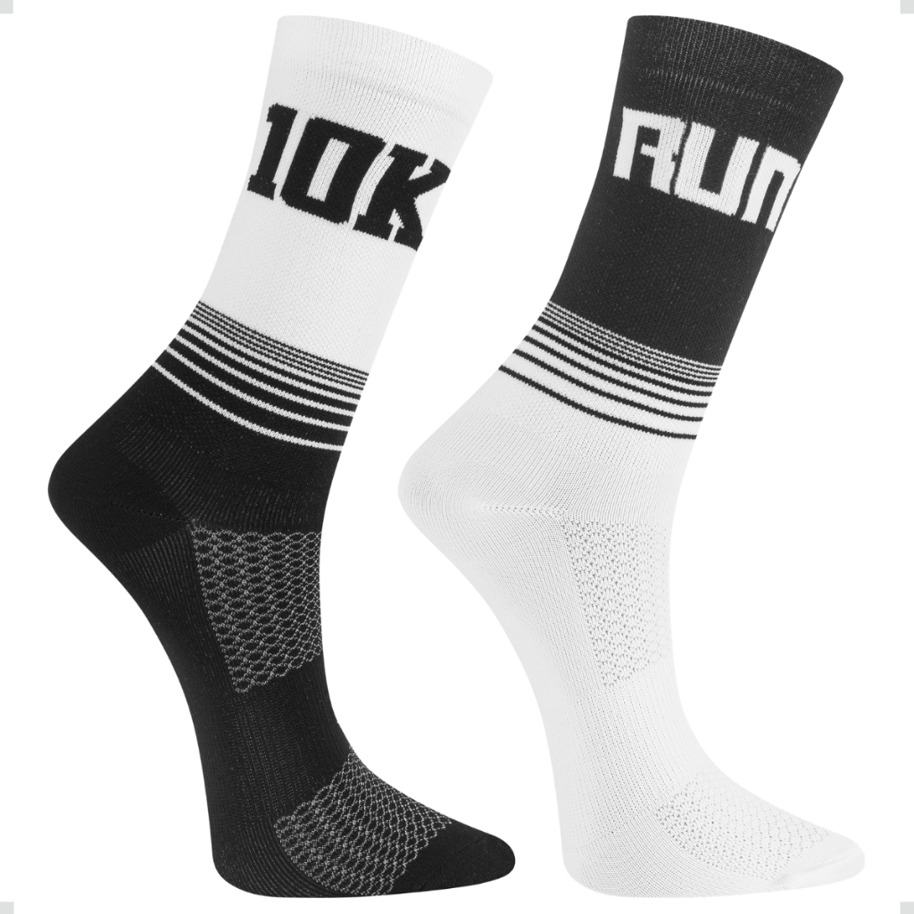 Kit 2 Pares Meia Perfomance Run Cano Alto Corrida Anti-Bolhas Running Dry Respirável Maratona 5km em Oferta na Shopee