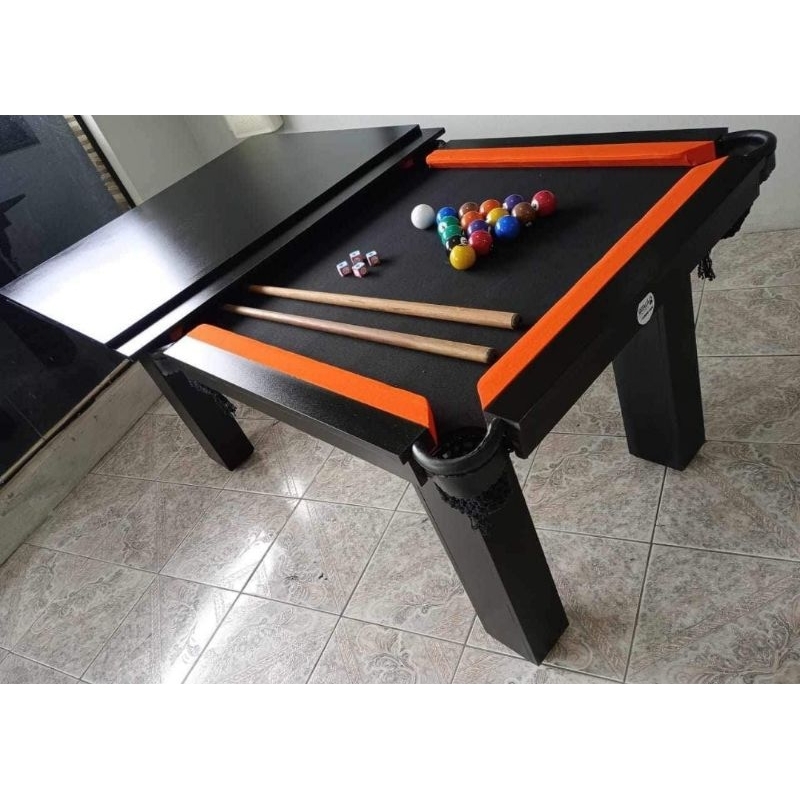 mesa de sinuca 3x1 jantar,  sinuca e ping-pong