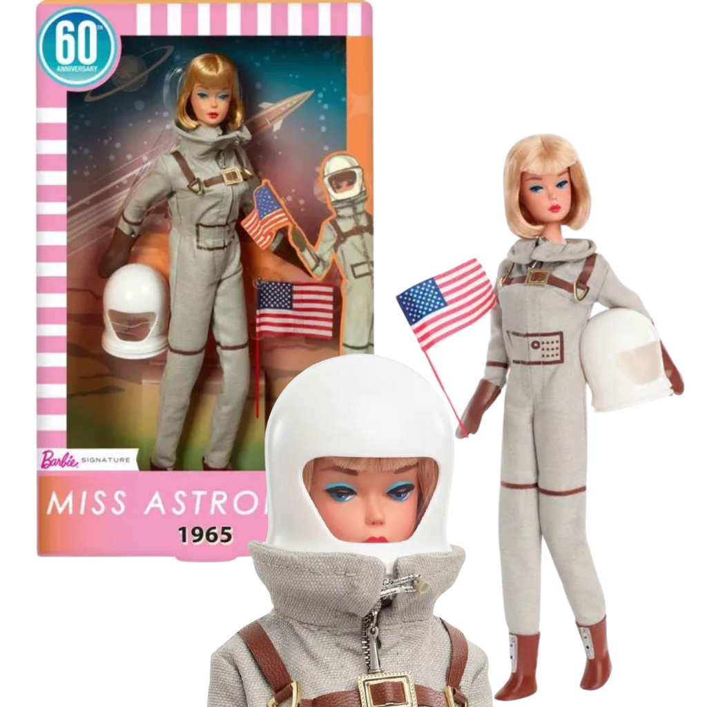 Barbie Astronauta 1965 - Edição Especial/Aniversario 60 anos | Original Mattel | Boneca Colecionável