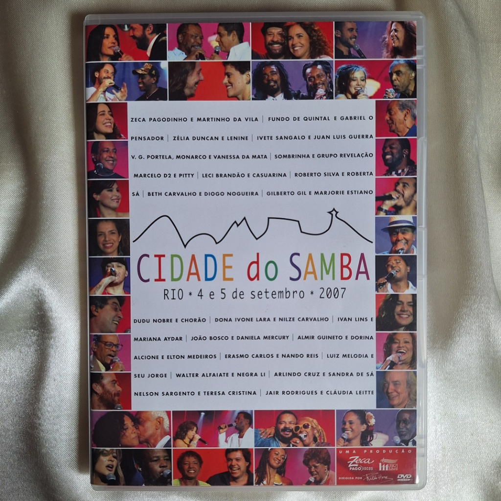 DVD - CIDADE DO SAMBA (RIO * 4 E 5 DE SETEMBRO * 2007) (VÁRIOS ARTISTAS) (2007)