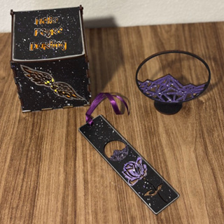 Kit Totem Luminária e Marcador ACOTAR Decoração Livros Estante Sarah J. Maas Geek Presente Nerd em Oferta na Shopee